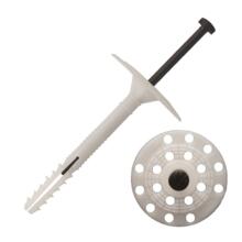 Fixation isolant clou a frapper