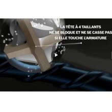 Foret béton sds plus-5x pro