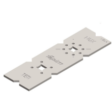 Gabarit de perçage pour  nux et teti