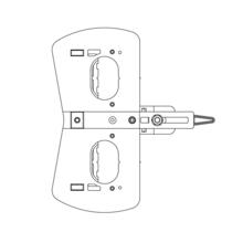 Gabarit dormant titan bois