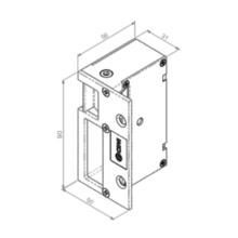 Gâche électrique cdvi