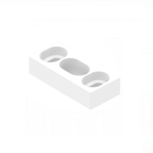 Gâche haute pour verrou dator