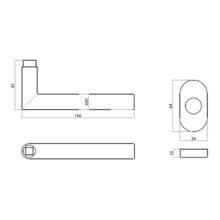 Garniture double inox est zg 21.8