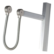 Goulotte + passe-câble inox 