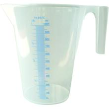 Pichet doseur en plastique translucide