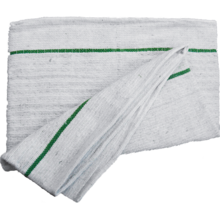 Serpillere gaufree blanche