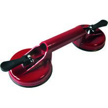 Ventouse de prehension double fixe pvc 40 kg