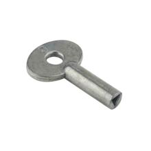 Cle pour cadenas artillerie zamak triangle 5mm