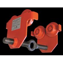 Chariot porte palan deplacement par poussee