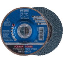 Disque a lamelles polifan® sg zirkon-power steelox