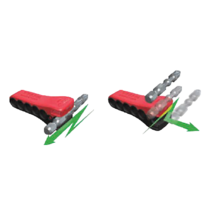 Jeu 5 embouts impacts ball