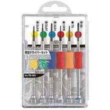 Jeu 6 tournevis precision microstix