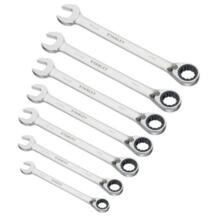 Jeu 7 clés mixtes à cliquet