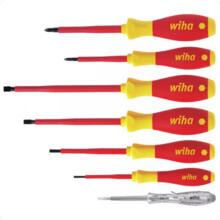 Jeu 7 tournevis fente/phillips