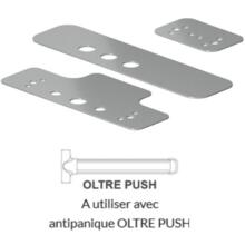 Kit de platines d’adaptation pour une antipanique version push