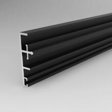 Kit dormant pour porte battante verrière