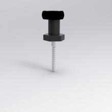 Kit porte coulissante verrière