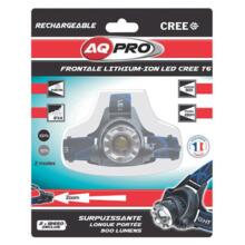 Lampe frontale led cree 900 lumens rechargeable