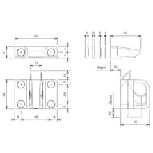 Loqueteau de soufflet
