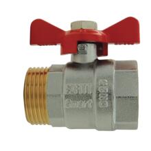 Vanne a sphere male/femelle papillon "smart"