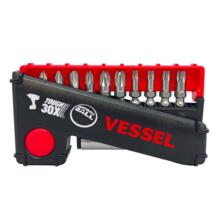 Embouts de vissage impact ball + porte-embout 1/4'' (etui de 11)