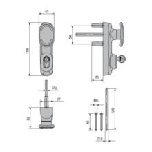 Manoeuvre extérieure oltre à bouton
