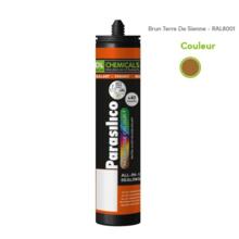 Mastic silicone prestige colour ton brun cart300ml