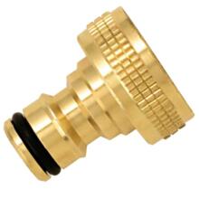 Nez de robinet rapide femelle laiton