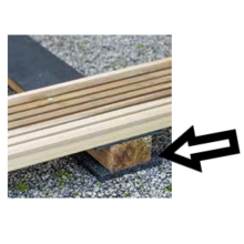 Patin pour terrasse x10 smartool