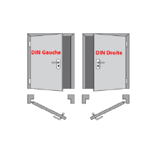 Paumelle hélicoïdale k 3150/7