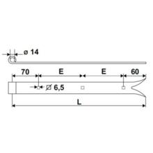 Penture queue de carpe