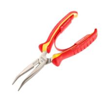 Pince a bec demi-rond coude isolee 1000v