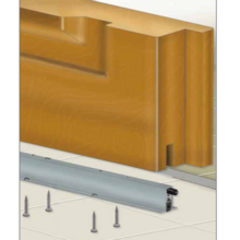 Plinthe à ailette pvc