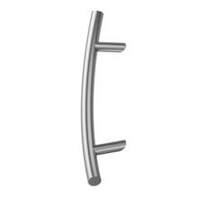 Poignée de tirage cintré simple ø32mm incliné inox