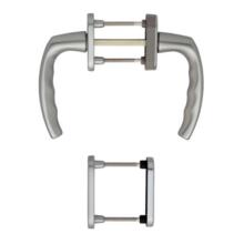 Poignée de porte-fenêtre  atlanta à clé saillie  normale