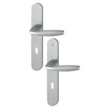 Poignée de porte large new-york entraxe 195 mm