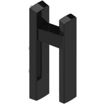 Poignée fixe sabba déportée 7485