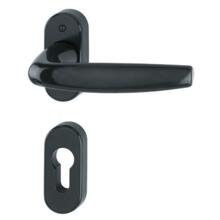 Poignée sur rosace ovale atlanta