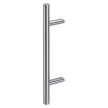 Poignée de tirage simple ø32mm incliné inox