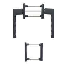 Poignée de porte-fenêtre  toulon à clé saillie  normale