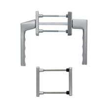 Poignée de porte-fenêtre  toulon à clé saillie  normale