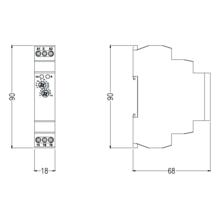 Relais temporisé pour ed 