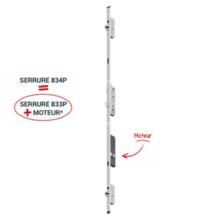 Serrure antipanique multipoints  motorisee 834p
