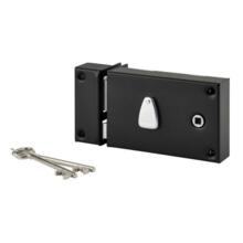 Serrure en applique pour grille et portail 6 gorges "resist"