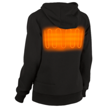 Sweat à capuche chauffant m12™ - femme