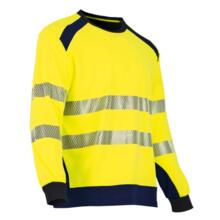 Tee shirt manche longue haute visibilite clarte jaune