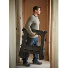 Treteaux pliables 450kg lot de 2 pcs - stst1-70713