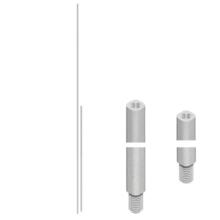 Tringle crémone encastrée