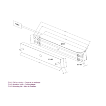 Ventouse hqmag à encastrer