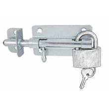 Verrou porte cadenas